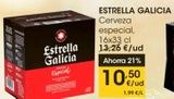 Oferta de Cerveza especial Estrella Galicia por 10,5€ en Eroski