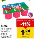 Oferta de Postres infantiles Clesa por 1,24€ en Autoservicios Familia