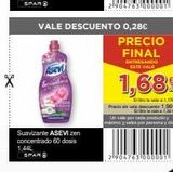 Oferta de Suavizante Asevi en SPAR