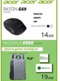 Oferta de Mochila Wireless por 14,9€ en Ecomputer