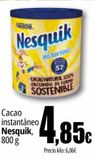 Oferta de CACAO ISTANTANEO NESQUIK por 4,85€ en Unide Supermercados