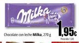 Oferta de CHOCOLATE CON LECHE MILKA por 1,95€ en Unide Supermercados