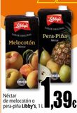 Oferta de Néctar de melocotón o pera-piña Libby's por 1,39€ en Unide Market