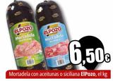 Oferta de Mortadela con aceitunas o siciliana El Pozo por 6,5€ en Unide Market