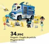 Oferta de Coche de policía PinyPon por 34,99€ en ToysRus