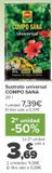 Oferta de Sustrato universal COMPO SANA  por 7,39€ en Carrefour