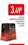 Oferta de Cerveza Estrella Galicia en Masymas