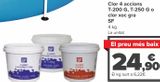 Oferta de Cloro 4 acciones T-200 G. T-250 H o cloro choque grano SF  por 24,9€ en Carrefour