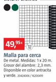 Oferta de Mallas por 49,95€ en BAUHAUS