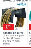 Oferta de Soporte para manguera por 2,75€ en BAUHAUS