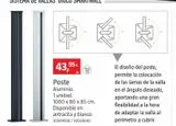 Oferta de Valla de seguridad por 43,95€ en BAUHAUS