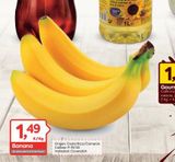 Oferta de 1,49  €/kg  Banana  1521 Mar  Origen: Costa Rica/Camerún  Calibre: P-19/20  Variedad: Cavendish  1Le  en Suma Supermercados