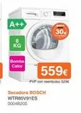 Oferta de Secadora Bosch Bosch por 559€ en Expert