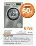 Oferta de Lavadora Bosch Bosch por 50€ en Expert