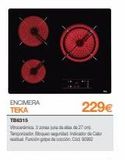 Oferta de Encimera de cocina Teka por 229€ en Expert