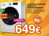 Oferta de Lavadora secadora  por 649€ en Expert