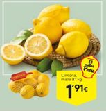 Oferta de Limones por 1,91€ en Caprabo