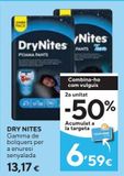 Oferta de Pañales DryNites por 13,17€ en Caprabo