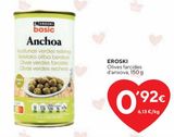 Oferta de Aceitunas rellenas eroski por 0,92€ en Caprabo