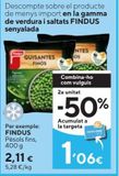 Oferta de Guisantes Findus por 2,11€ en Caprabo