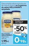 Oferta de Mayonesa Hellmann's por 1,95€ en Caprabo