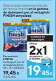 Oferta de Detergente lavavajillas Finish por 19,45€ en Caprabo