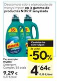 Oferta de Detergente Norit por 9,29€ en Caprabo