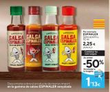 Oferta de Salsas Espinaler por 2,25€ en Caprabo