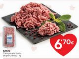 Oferta de Carne picada mixta basic por 6,7€ en Caprabo