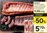 Oferta de Costillas de cerdo eroski por 11,45€ en Caprabo