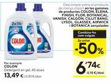 Oferta de Detergente gel Colon por 13,49€ en Caprabo