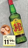 Oferta de Whisky J&B por 11,99€ en Caprabo