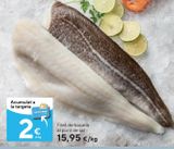 Oferta de Filetes de bacalao por 15,95€ en Caprabo