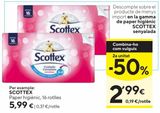 Oferta de Papel higiénico Scottex por 5,99€ en Caprabo