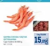 Oferta de Gambas cocidas  en Makro