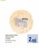 Oferta de Pizza sin gluten Schär en Makro
