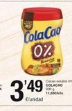 Oferta de Cacao soluble Cola Cao en SPAR Fragadis
