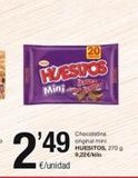 Oferta de Chocolatinas Huesitos en SPAR Fragadis