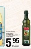 Oferta de Aceite de oliva virgen Carbonell en SPAR Fragadis