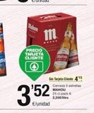 Oferta de Cerveza Mahou en SPAR Fragadis