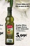 Oferta de Aceite de oliva  en Gadis