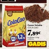 Oferta de Cacao soluble Cola Cao en Gadis