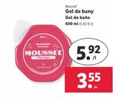 Oferta de Gel de baño Moussel por 3,55€ en Lidl