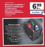 Oferta de Bolsa para el maletero por 6,99€ en Lidl