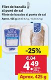 Oferta de Bacalao por 4,49€ en Lidl