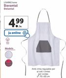 Oferta de Delantal Livarno por 4,99€ en Lidl