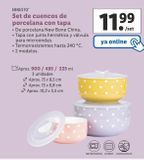 Oferta de Cuenco ernesto por 11,99€ en Lidl