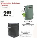 Oferta de Dispensador de bolsas Zoofari por 2,99€ en Lidl