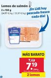 Oferta de Lomos de salmón por 7,19€ en Lidl