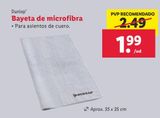 Oferta de Bayeta microfibra Dunlop por 1,99€ en Lidl